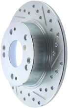 Load image into Gallery viewer, StopTech Select Sport Drilled &amp; Slotted Rotor - Rear Left