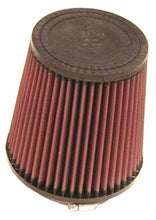Cargar imagen en el visor de la galería, K&amp;N Filter Universal Rubber Filter Round Tapered 4.5in  Flange 5.875in Base 4.5 inch Top 6in  Height