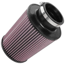 Cargar imagen en el visor de la galería, K&amp;N Universal Clamp-On Air Filter 3-1/8in FLG / 6in B / 5in T / 7in H