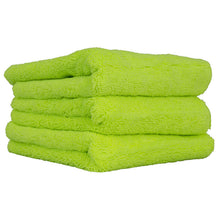 Cargar imagen en el visor de la galería, Chemical Guys El Gordo Thick Microfiber Towel - 16.5in x 16.5in - Green - 3 Pack