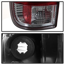 Cargar imagen en el visor de la galería, Spyder 08-16 Ford Super Duty F-250 V3 Light Bar LED Tail Lights - Red Clear (ALT-YD-FS07V3-LBLED-RC)