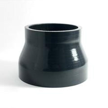 Cargar imagen en el visor de la galería, Ticon Industries 4-Ply Black 3.0in to 4.0in Silicone Reducer