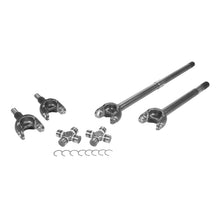 Cargar imagen en el visor de la galería, Yukon Gear 18-19 Jeep Wrangler Front 4340 Chromoly Axle Kit Dana 44 32 Spline w/1350 (7166) Joints