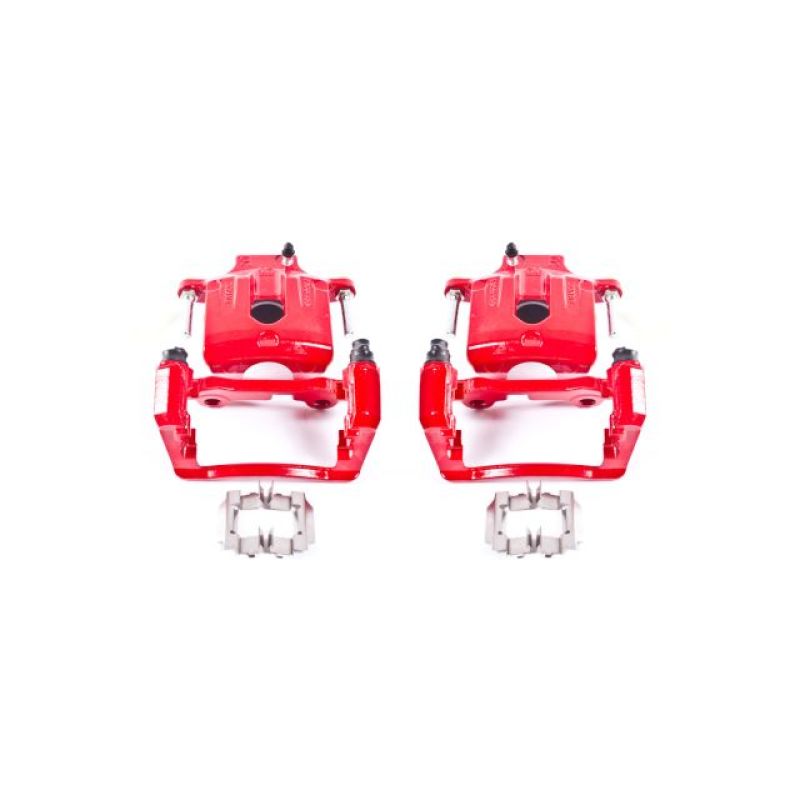 Power Stop 04-07 Buick Rainier Rear Red Calipers w/Brackets - Pair