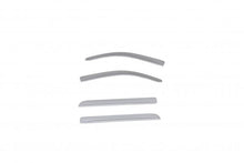 Load image into Gallery viewer, AVS 15-18 Chevy Silverado 1500 Crew Cab Low Profile Color Match Ventvisors 4pc - Silver Ice Metallic