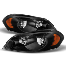 Cargar imagen en el visor de la galería, Xtune Chevy Impala 06-13 Monte Carlo 06-07 Crystal Headlights Black HD-JH-CIM06-AM-BK