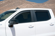 Cargar imagen en el visor de la galería, EGR 2019 Chevy 1500 Crew Cab In-Channel Window Visors - Dark Smoke