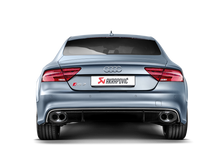 Cargar imagen en el visor de la galería, Akrapovic 14-17 Audi RS7 Sportback (C7) Evolution Line Cat Back (Titanium) w/ Carbon Tips