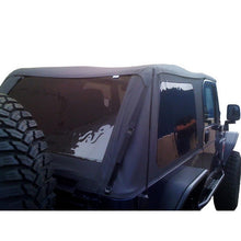 Cargar imagen en el visor de la galería, Rampage 1997-2006 Jeep Wrangler(TJ) Excludes LJ Unlimited Frameless Soft Top Kit - Black Diamond