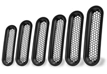 Cargar imagen en el visor de la galería, Oracle Vertical Mesh Inserts for Vector Grille (JK Model Only)