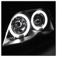 Cargar imagen en el visor de la galería, Spyder BMW E46 3-Series 02-05 4DR Projector Headlights 1PC LED Halo Blk PRO-YD-BMWE4602-4D-AM-BK