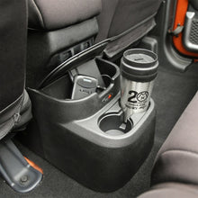 Cargar imagen en el visor de la galería, Rugged Ridge Rear Seat Organizer Black 4-Dr 11-18 Jeep Wrangler JK