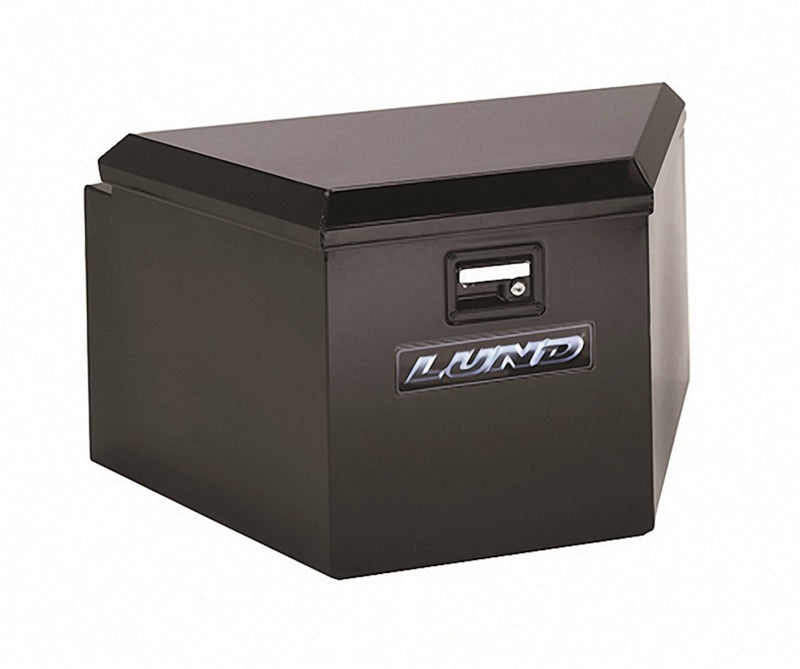 Lund Universal Aluminum Trailer Tongue Storage Box - Black