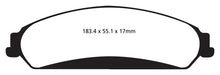Cargar imagen en el visor de la galería, EBC 11+ Chrysler 300C 5.7 Redstuff Front Brake Pads