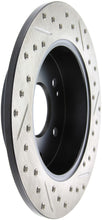 Cargar imagen en el visor de la galería, StopTech 06-09 Honda Civic Ex/Si Slotted &amp; Drilled Right Rear Rotor