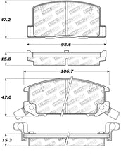 Cargar imagen en el visor de la galería, StopTech Street Touring 1/90-95/00-05 Toyota MR2/Spyder Rear Brake Pads