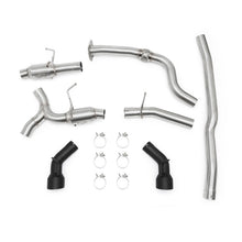 Cargar imagen en el visor de la galería, Mishimoto 2016+ Chevrolet Camaro 2.0T Dual Black Tip Cat-Back Exhaust