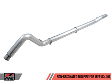 Cargar imagen en el visor de la galería, AWE Tuning 07-18 Jeep Wrangler JK/JKU 3.6L Non-Resonated Mid Pipe