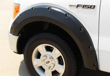 Cargar imagen en el visor de la galería, Lund 09-14 Ford F-150 (Excl Raptor) RX-Rivet Style Smooth Elite Series Fender Flares - Black (4 Pc.)