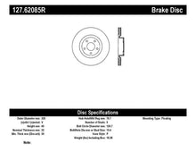 Cargar imagen en el visor de la galería, StopTech Power Slot 05-07 Cadillac XLR / 06-09 Chevy Corvette Front Right Drilled &amp; Slotted Rotors