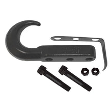 Cargar imagen en el visor de la galería, Rugged Ridge 42-02 Jeep CJ / Jeep Wrangler Black Front Tow Hook