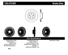 Cargar imagen en el visor de la galería, StopTech 02-10 WRX Drilled Right Front Rotor