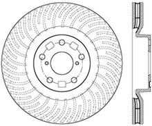 Cargar imagen en el visor de la galería, StopTech 12-15 Lexus IS350 Cross Drilled Right Front Rotor