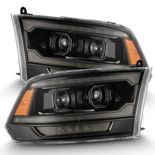 Cargar imagen en el visor de la galería, AlphaRex 09-18 RAM 1500 PRO-Series Proj Headlights Alpha-Black w/Sequential Signal &amp; Top/Middle DRL