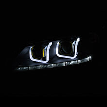 Cargar imagen en el visor de la galería, ANZO 2013-2015 Honda Accord (4dr ONLY) Projector Headlights w/ U-Bar Black