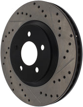 Cargar imagen en el visor de la galería, StopTech 05-10 Ford Mustang GT Front Right Slotted &amp; Drilled Rotor