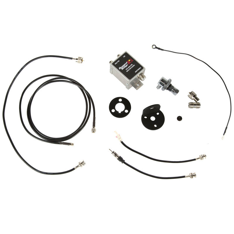 Rugged Ridge CB/AM/FM Antenna Mount Kit 97-18 Jeep Wrangler