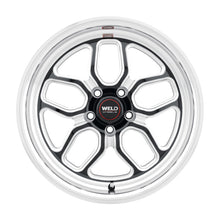 Cargar imagen en el visor de la galería, Weld Racing 17x10 Laguna Drag Wheel 5x114.3 ET50 BS7.50 Gloss BLK MIL DIA 78.1