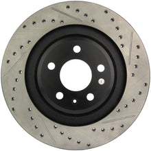 Cargar imagen en el visor de la galería, StopTech Slotted &amp; Drilled Sport Brake Rotor