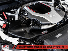 Cargar imagen en el visor de la galería, AWE Tuning Audi B9/B9.5 S4/S5/RS5 3.0T Carbon Fiber AirGate Intake w/ Lid