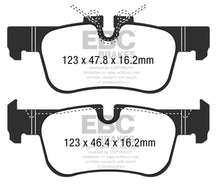 Cargar imagen en el visor de la galería, EBC 2016+ Mini Cooper Clubman (F54) 1.5L Turbo Redstuff Rear Brake Pads