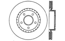 Cargar imagen en el visor de la galería, StopTech 1/02-05 Infiniti G35 (alloy disc) / 6/02-05 Nissan 350Z Slotted &amp; Drilled Left Front Rotor