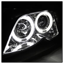 Cargar imagen en el visor de la galería, Spyder BMW E46 3-Series 02-05 4DR Projector Headlights 1PC LED Halo Chrm PRO-YD-BMWE4602-4D-AM-C