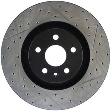 Cargar imagen en el visor de la galería, StopTech Drilled &amp; Slotted Left Sport Brake Rotor for 2009 Cadillac CTS-V