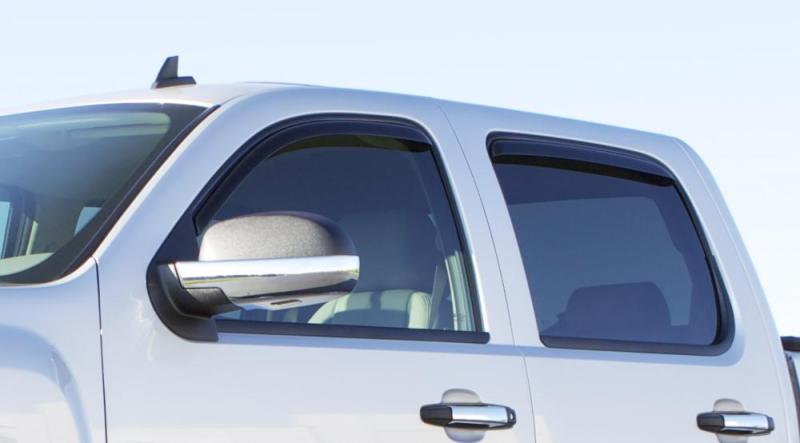 Lund 09-17 Dodge Ram 1500 Quad Cab Ventvisor Elite Window Deflectors - Smoke (4 Pc.)