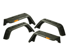 Cargar imagen en el visor de la galería, Rugged Ridge Hurricane Fender Flare Kit EU Textured 07-18 Jeep Wrangler JK