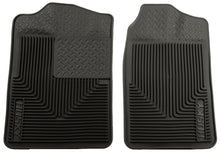 Cargar imagen en el visor de la galería, Husky Liners 88-98 Chevy/GMC C/K Series Truck/73-93 Dodge Ram Heavy Duty Black Front Floor Mats