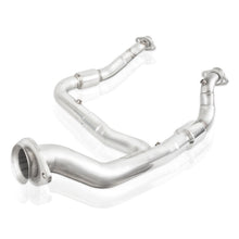 Cargar imagen en el visor de la galería, Stainless Works 15-18 F-150 3.5L Downpipe 3in High-Flow Cats Y-Pipe Factory Connection