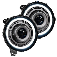 Cargar imagen en el visor de la galería, Oracle Jeep Wrangler JL Oculus Bi-LED Projector Headlights- Graphite Metallic - 5500K