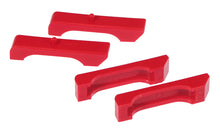 Cargar imagen en el visor de la galería, Prothane 68-87 GM Small Block Radiator Insolators - Red