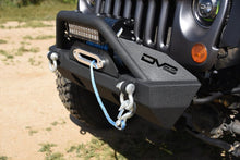 Load image into Gallery viewer, DV8 Offroad 07-18 Jeep Wrangler JK/JL FS-15 Steel Stubby Front Bumper w/ Fog Lights
