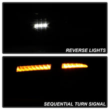 Cargar imagen en el visor de la galería, Spyder 08-14 Subara Impreza WRX Hatchback LED Tail Lights Seq Signal Black ALT-YD-SI085D-SEQ-BK