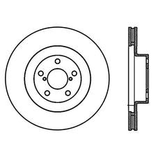 Cargar imagen en el visor de la galería, Stoptech 02-10 WRX Front CRYO-STOP Rotor