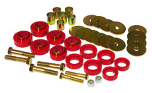 Cargar imagen en el visor de la galería, Prothane 67-81 Chevy Camaro Body Mount Kit w/ Hardware - Red