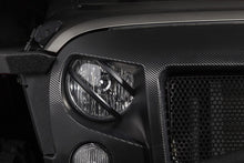 Cargar imagen en el visor de la galería, Rugged Ridge 07-18 Jeep Wrangler JK Black Elite Pivotal Headlight Euro Guard