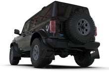Cargar imagen en el visor de la galería, Rally Armor 21-25 Ford Bronco (Steel Bmpr + RR - NO Rptr/Sprt) Blk Mud Flap w/Met. Blk Logo